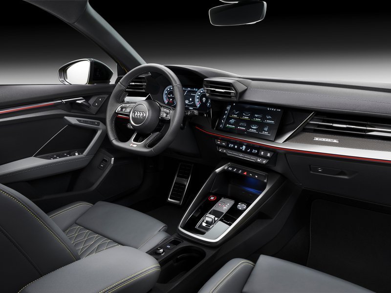 Audi Nuova S3 Sportback Optional e pacchetti