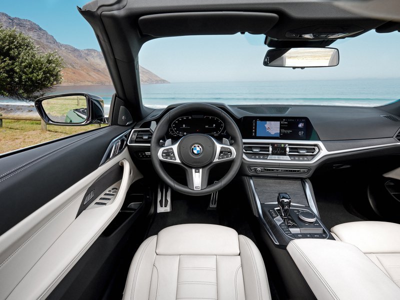BMW Nuova Serie 4 Cabrio Interni