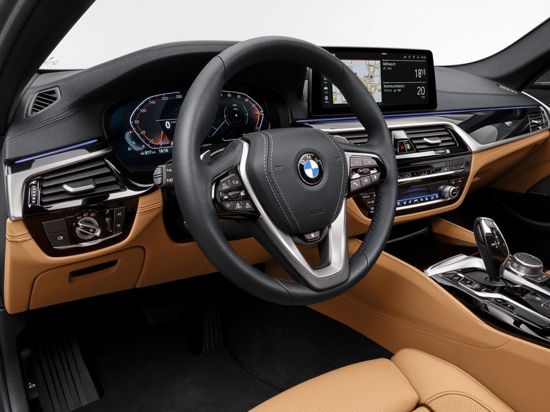 BMW Nuova Serie 5 Interni