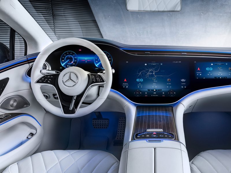 Mercedes-Benz Nuova EQS Interni