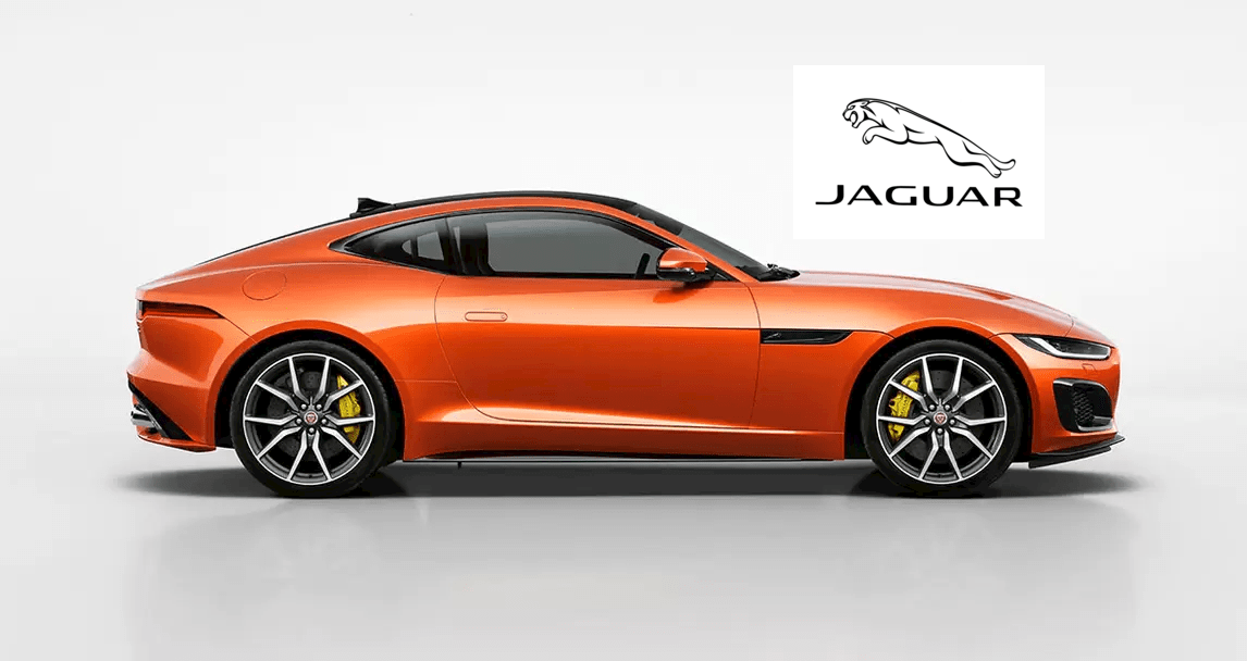 jaguar f-type arancione