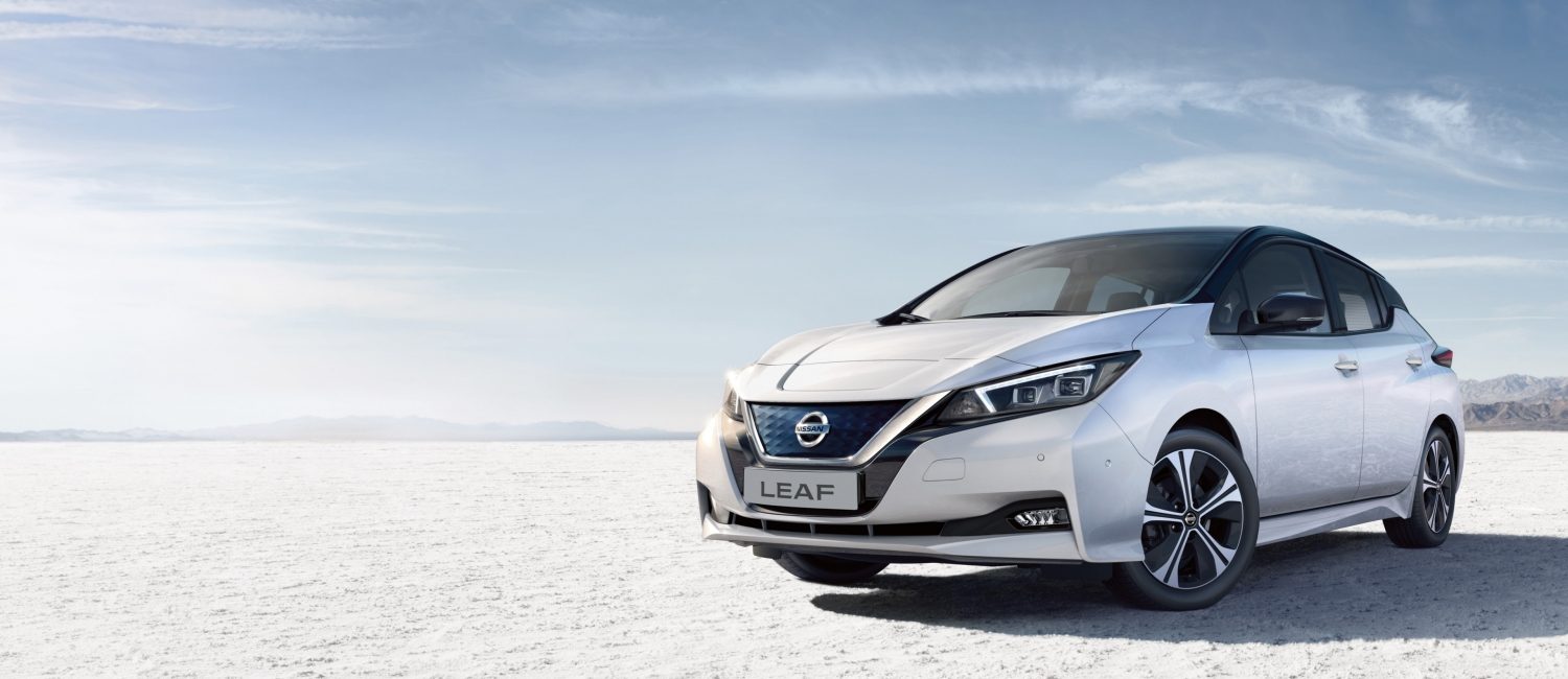 nuova nissan leaf auto