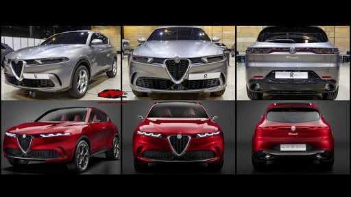 alfa romeo tonale vista da diverse prospettive