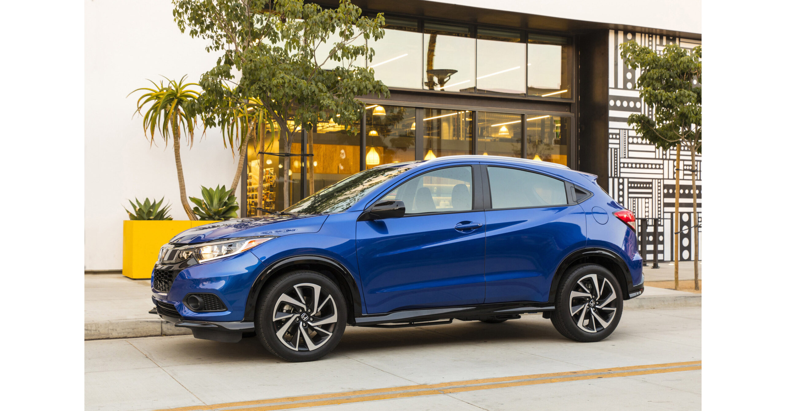 honda hr-v blu suv