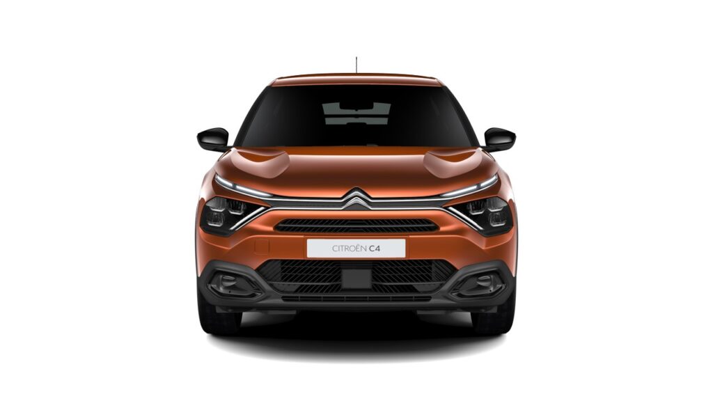 citroen c4 arancione