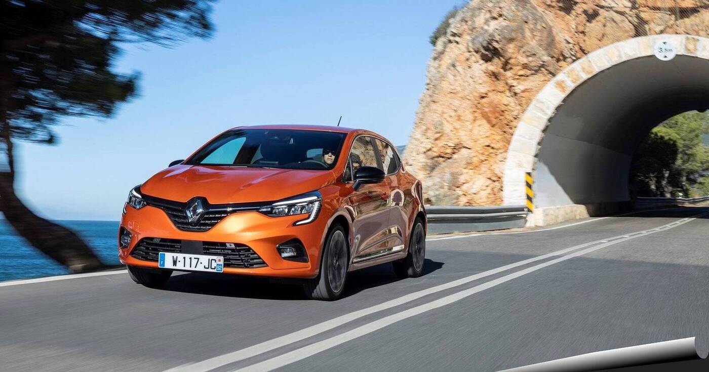 renault clio nuova arancio metallizzato