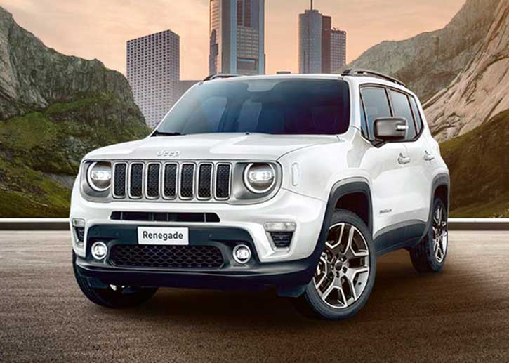 jeep renegade bianca