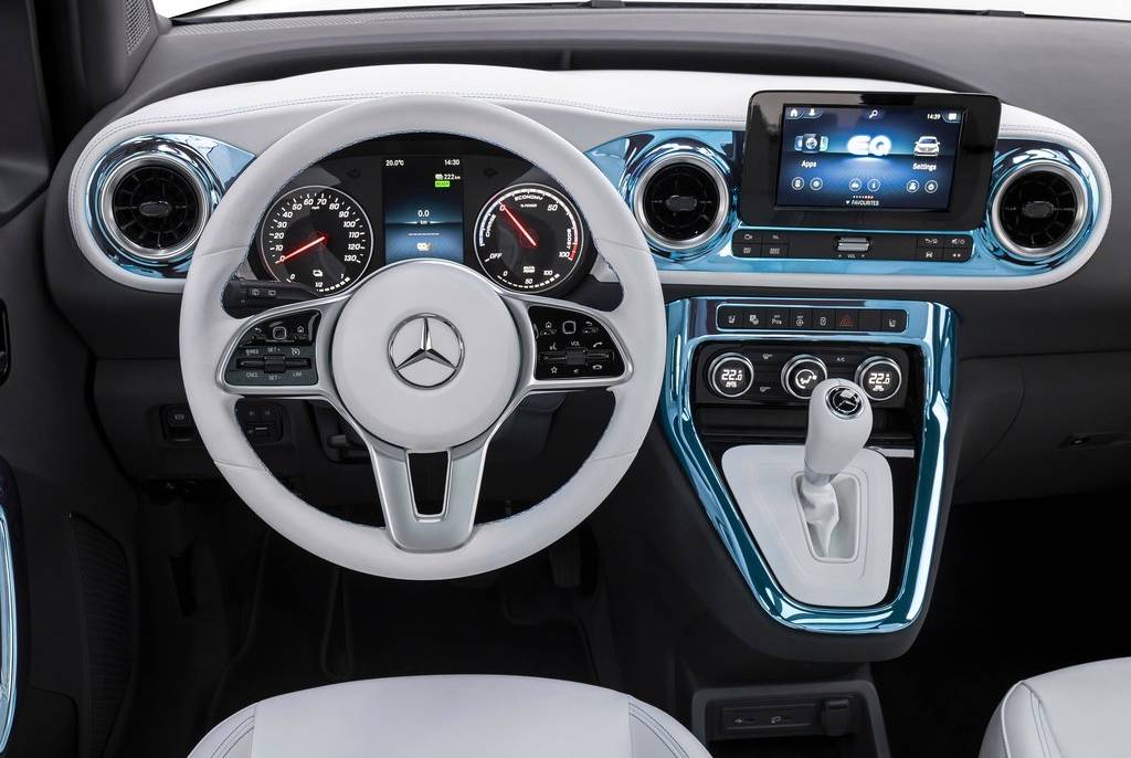 mercedes eqt interni