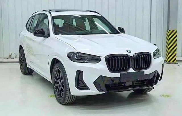 bmw x3 restyling