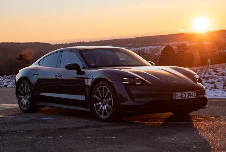 Porsche taycan aerodinamica