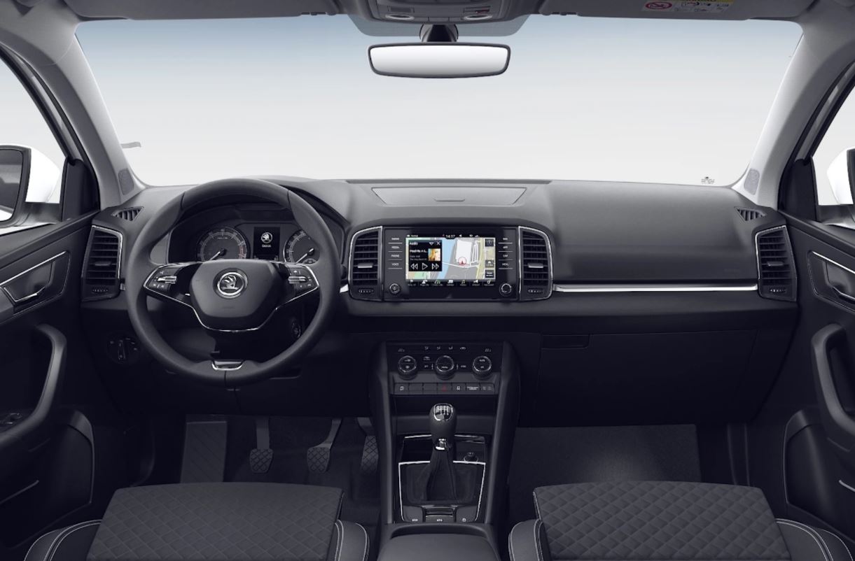 skoda karoq interni