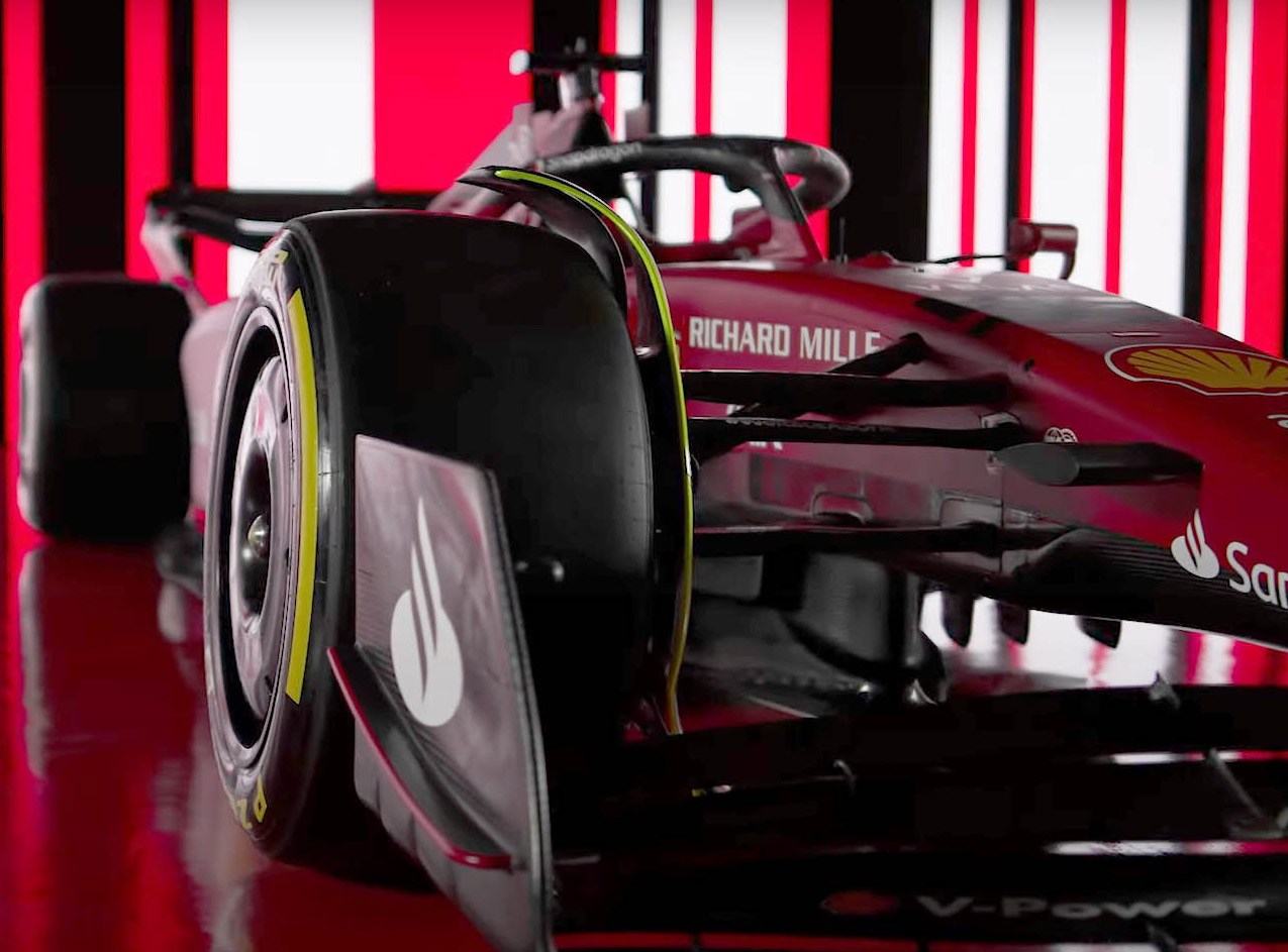 Ferrari F1-75 - Dettaglio dell'anteriore