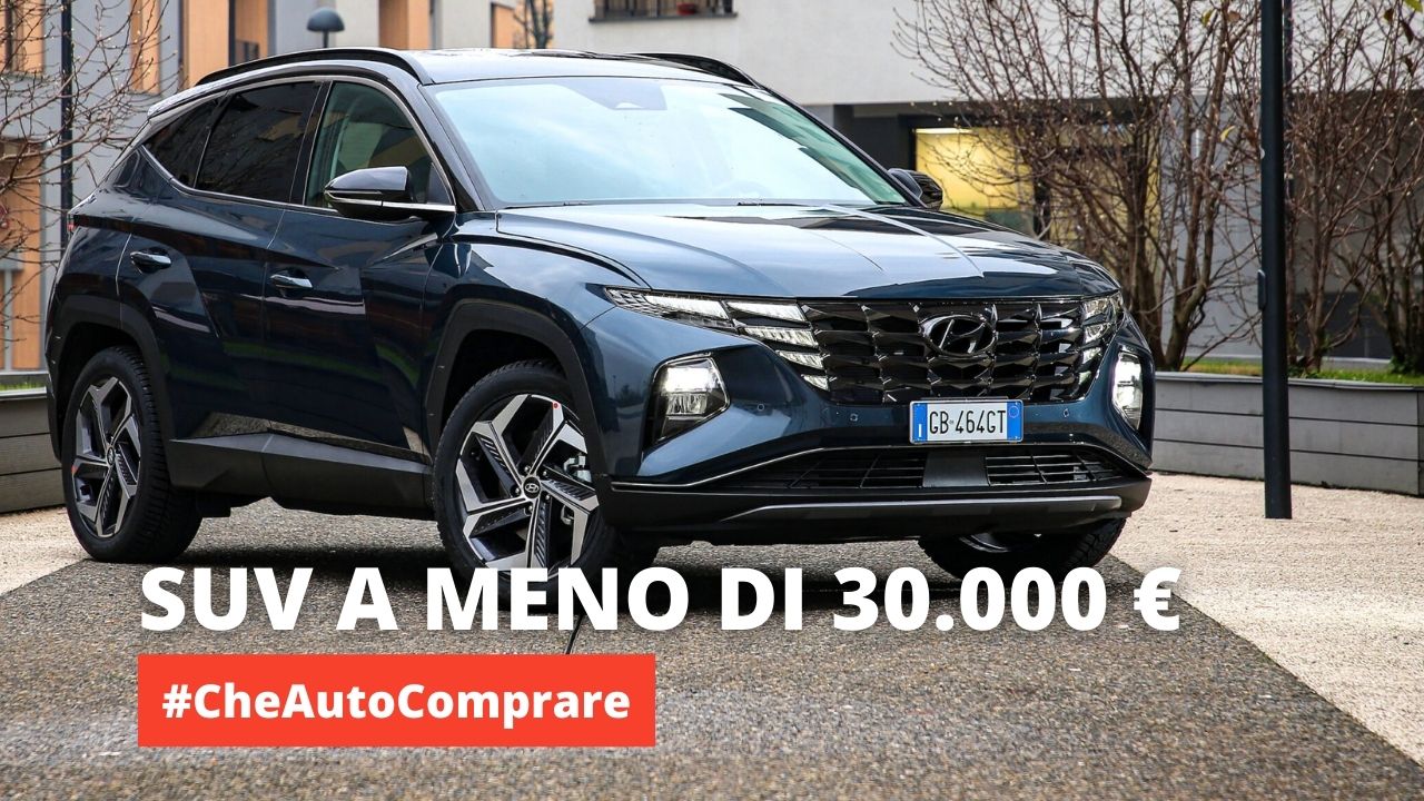 Suv a meno di 30000 Euro