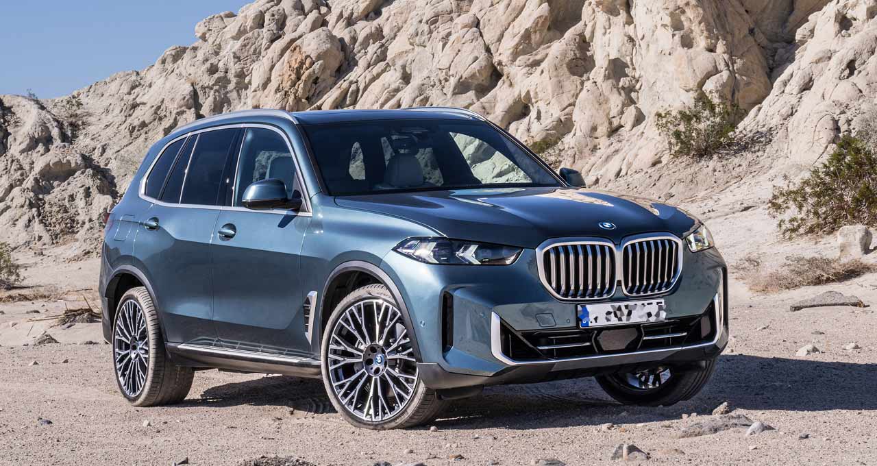 BMW X5 2023 restyling esterni