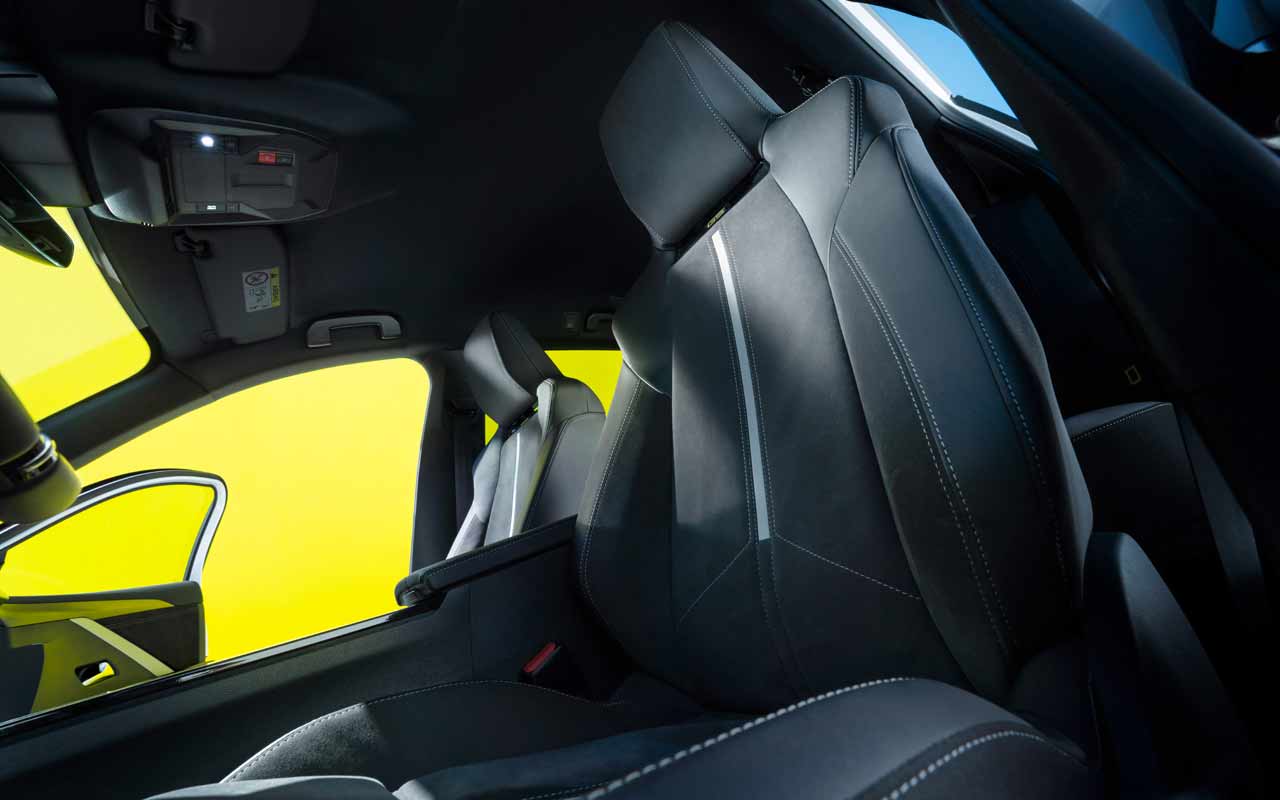 sedili opel certificati