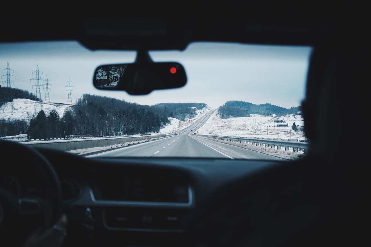 Auto in viaggio