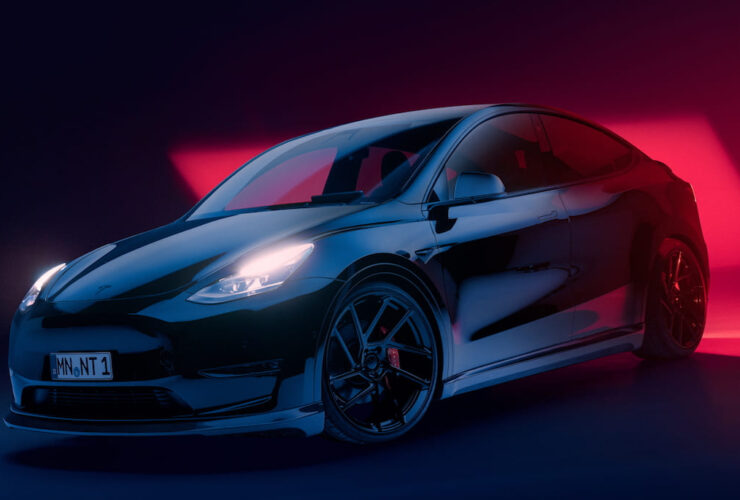 Tesla Model Y frontale
