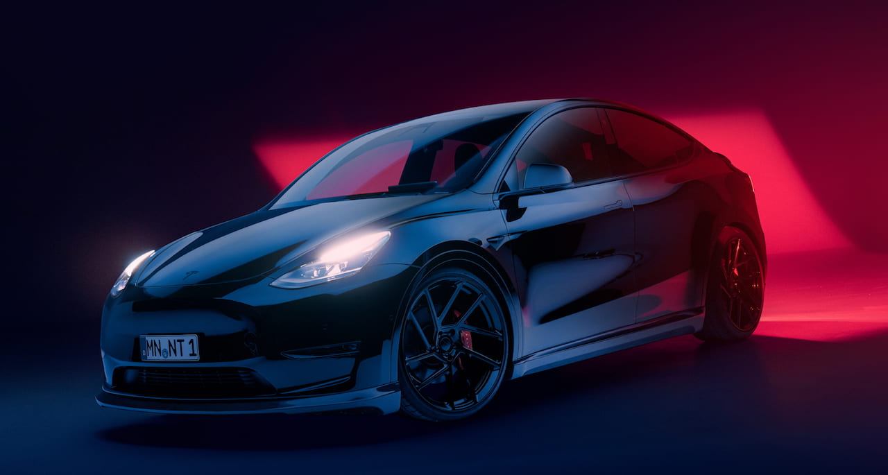 Tesla Model Y frontale