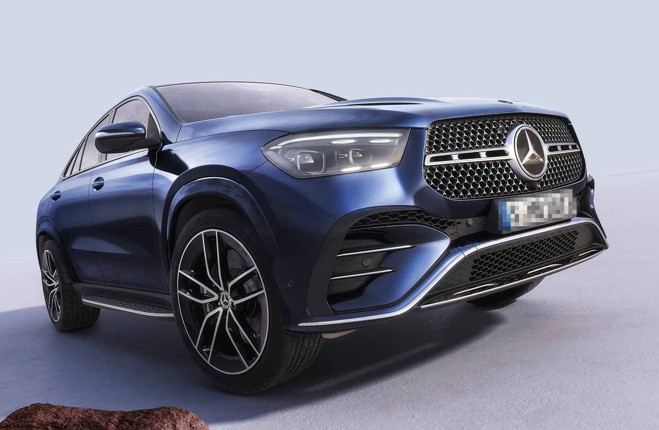 Mercedes GLE calandra dettaglio cerchio