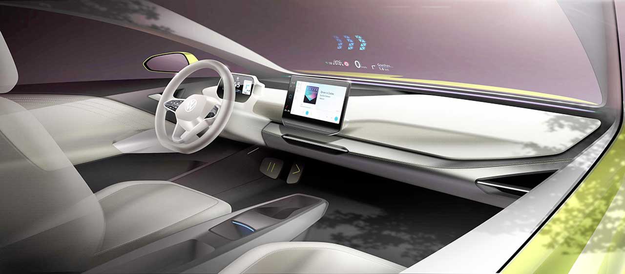 Volkswagen Id.3 restyling sketch