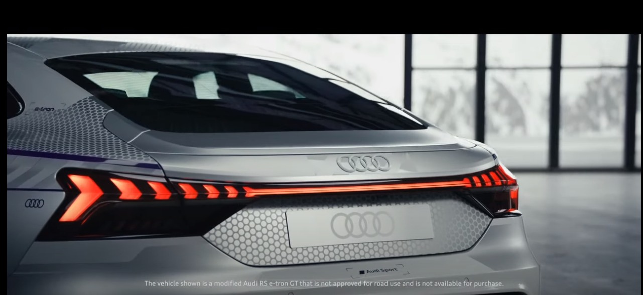 Audi RS e-tron GT ice race concept