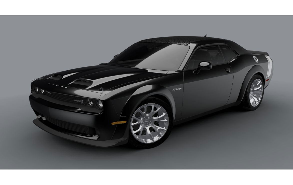 dodge challenger black ghost