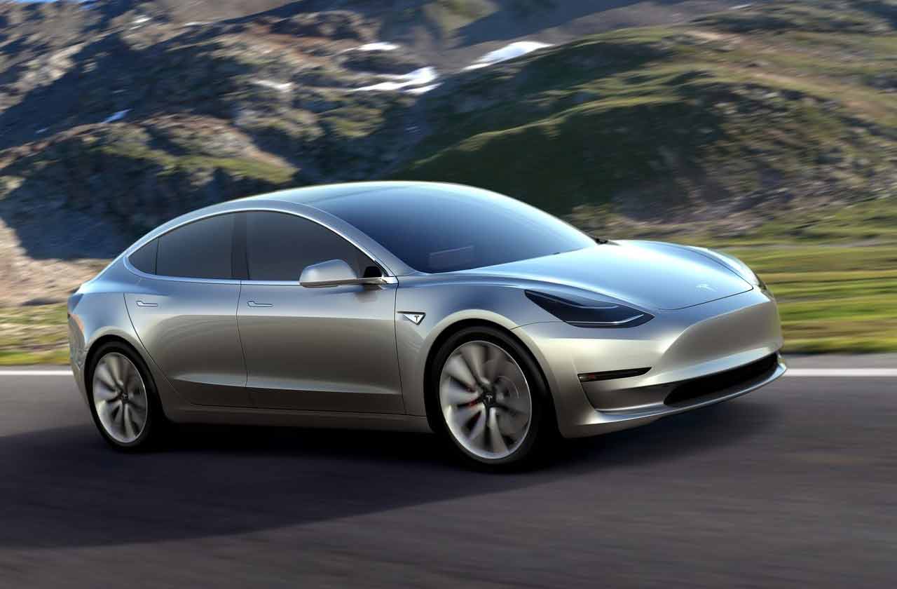 tesla model 3 restyling