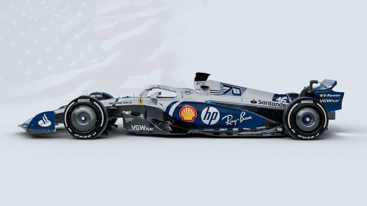 Livrea Ferrari con Sponsor HP - Rendering di ChrisPaulDesig1