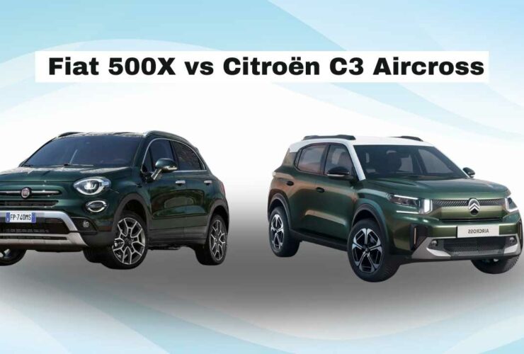 Fiat 500X vs Citroën C3 Aircross