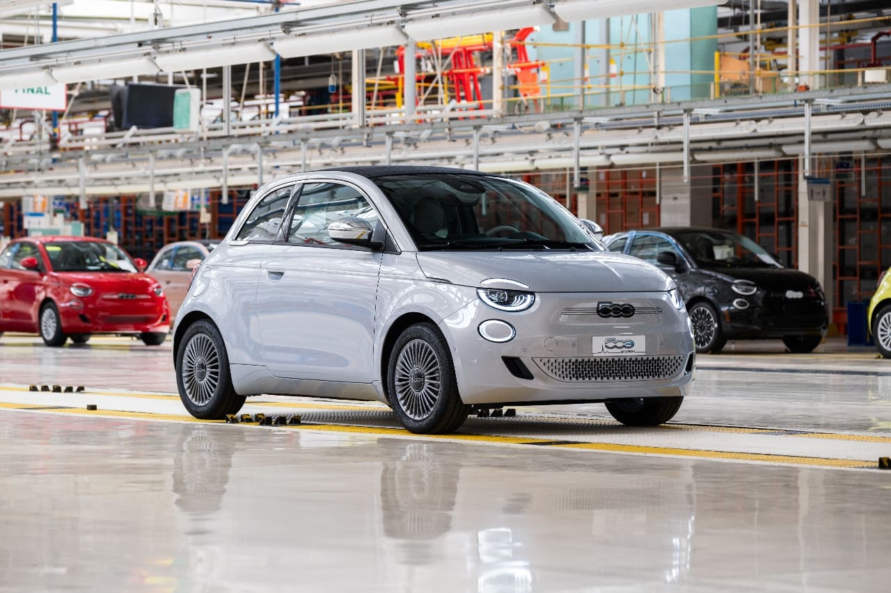 Nuova Fiat 500e Mirafiori
