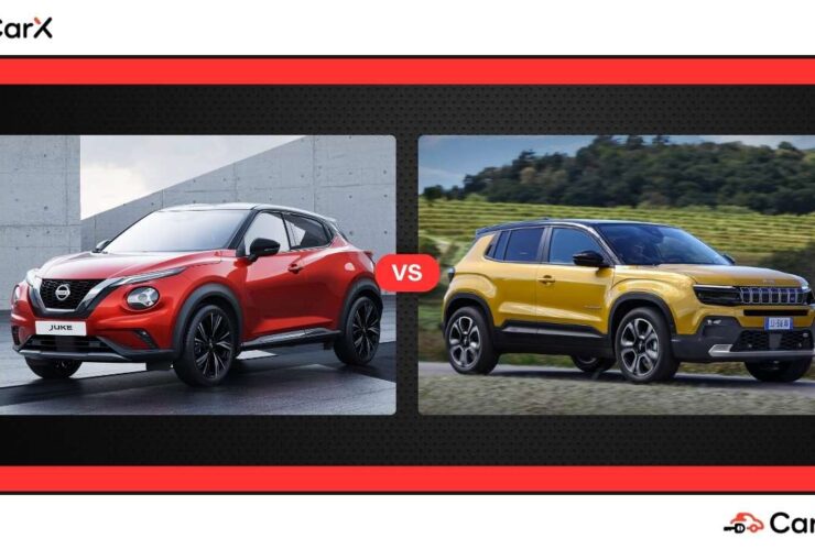 nissan juke vs jeep avenger