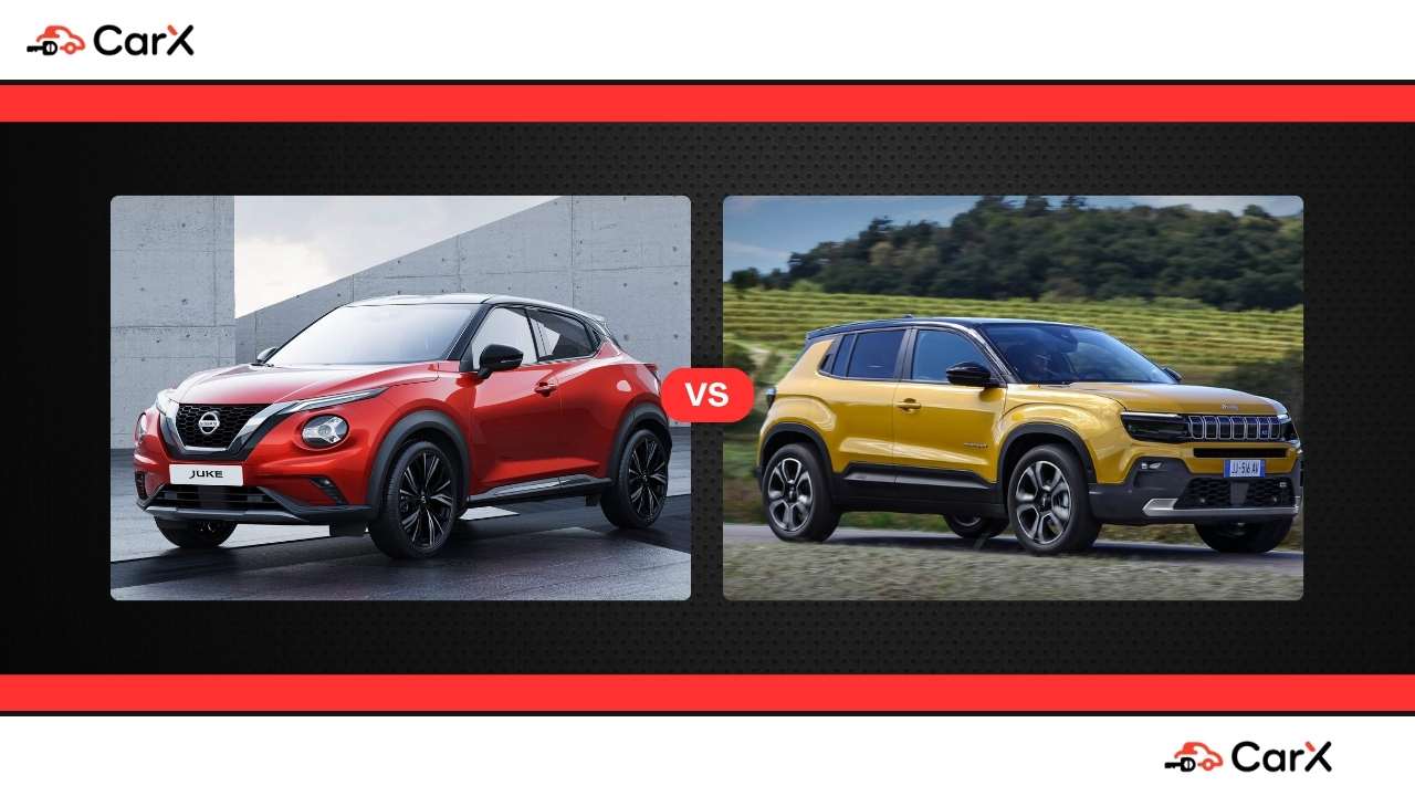 nissan juke vs jeep avenger