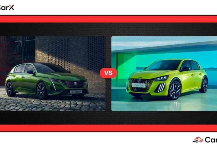 Peugeot 308 VS peugeot 208