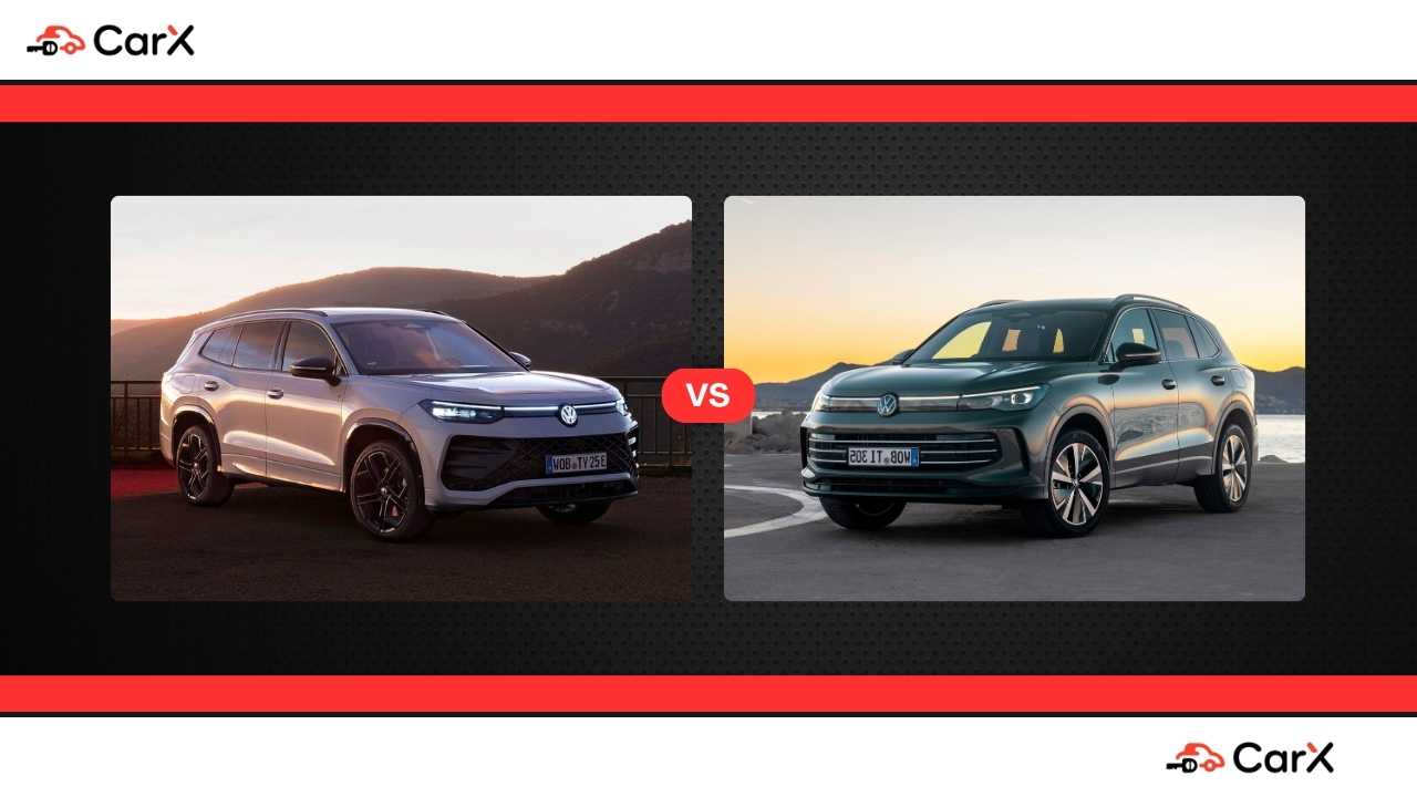 Volkswagen Tayron vs Volkswagen Tiguan