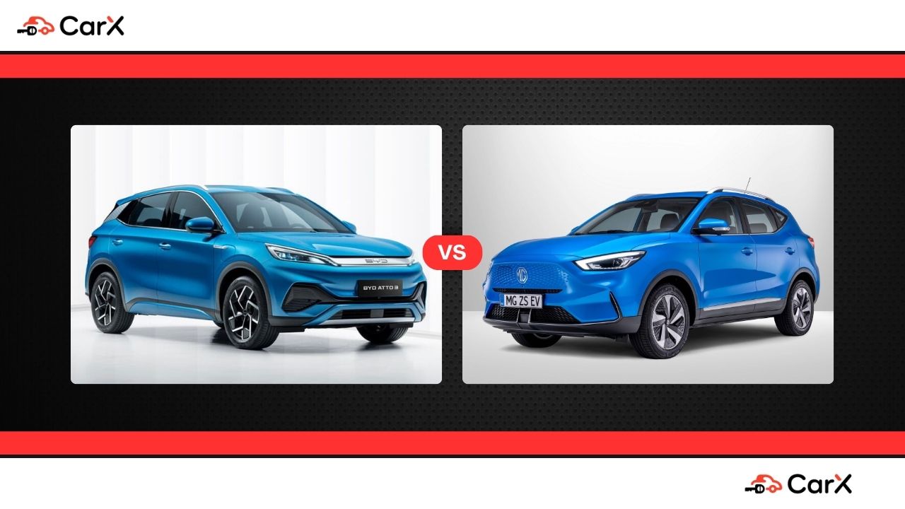 BYD Atto 3 vs MG ZS EV