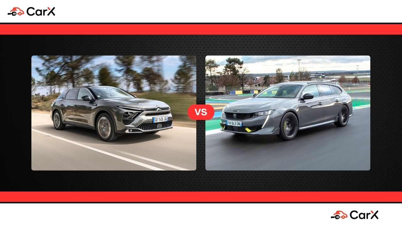 Citroën C5 X vs Peugeot 508 SW