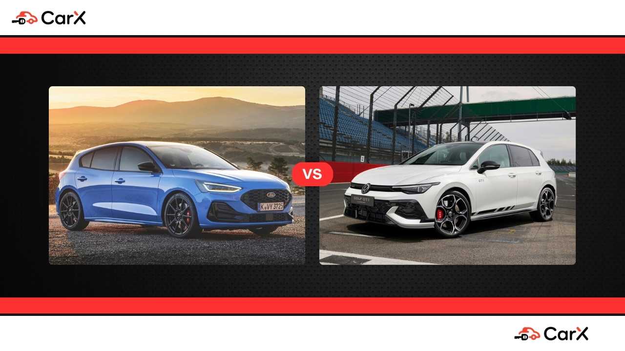 Ford Focus ST vs Volkswagen Golf GTI