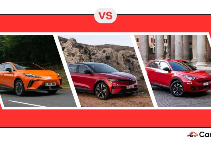 MG4 vs Renault Mégane E-Tech vs Fiat 600e