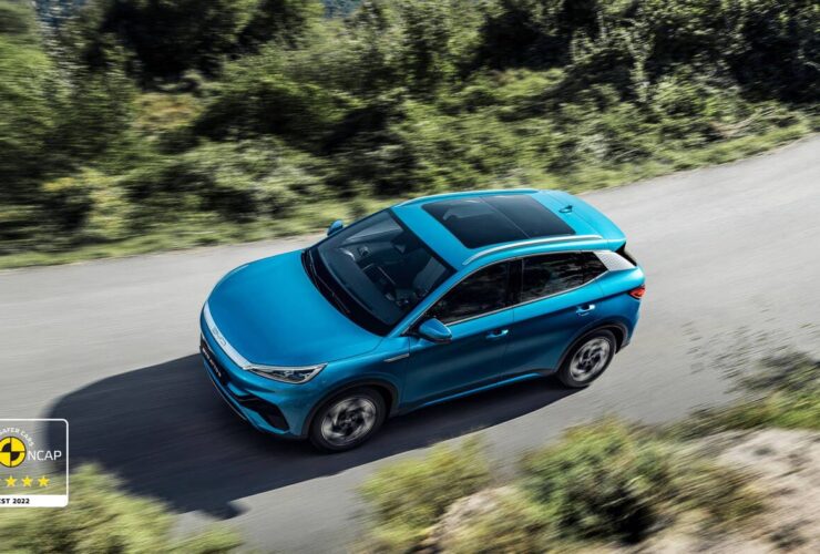 byd atto 3 prova su strada