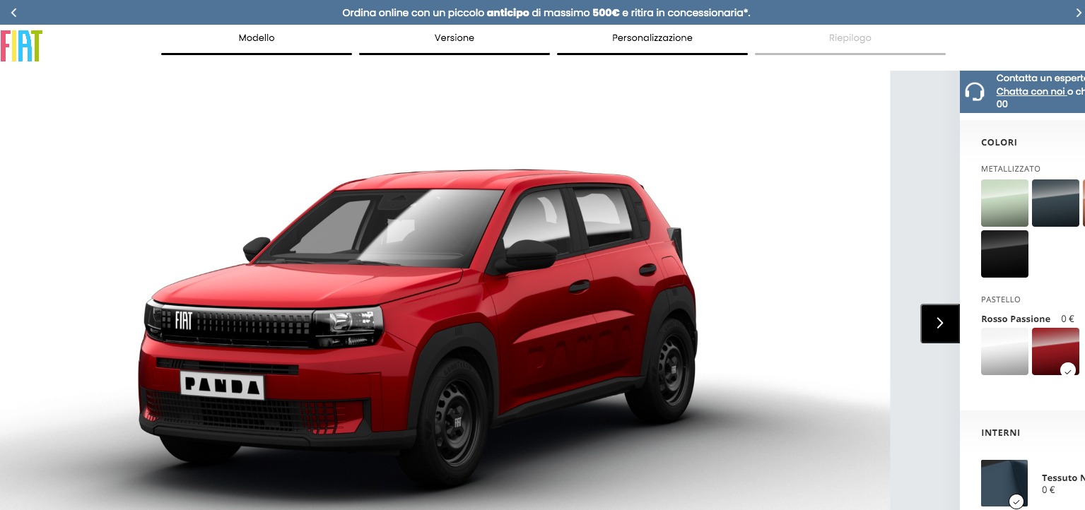 fiat grande panda pop