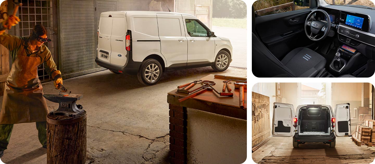 ford transit courier dimensioni