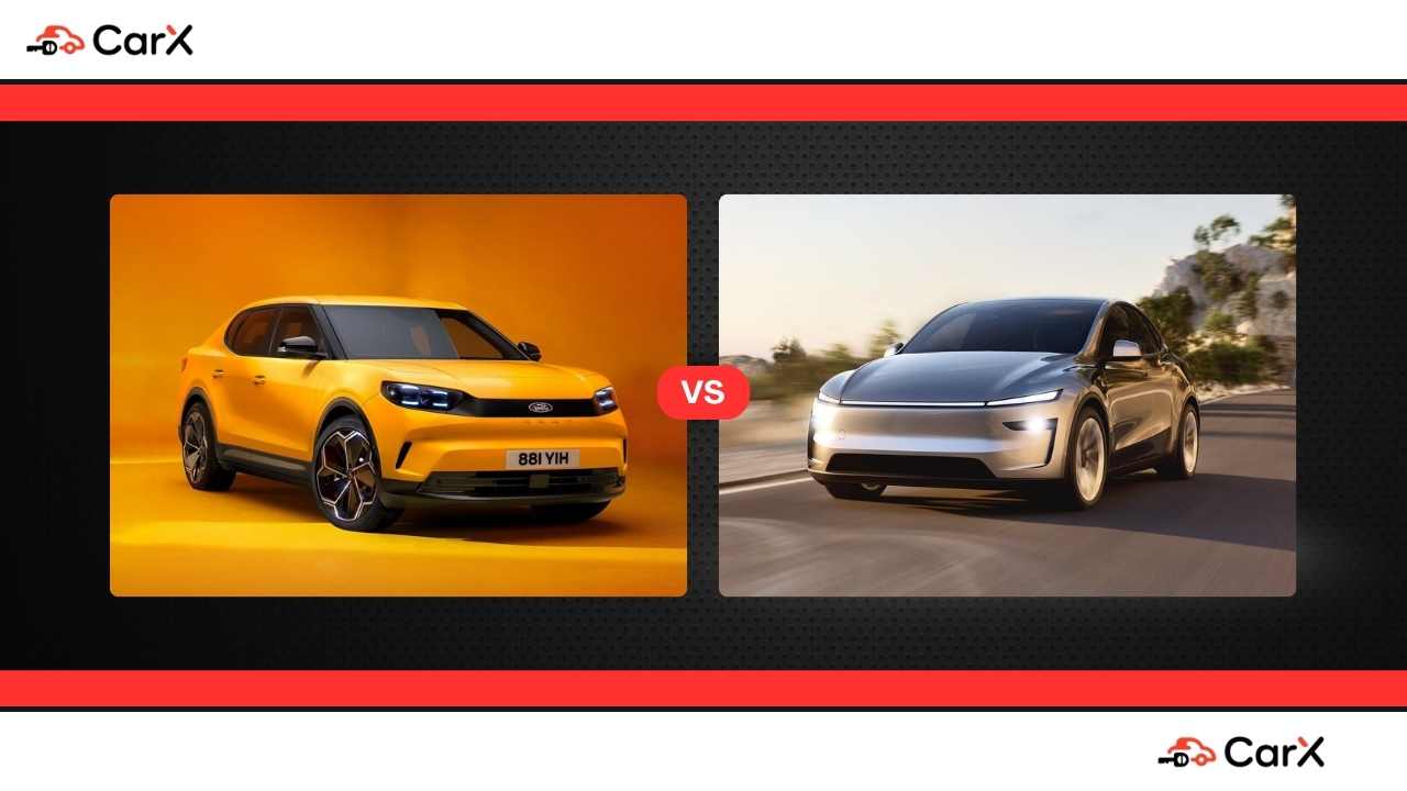Ford Capri Premium vs Tesla Model Y Long Range