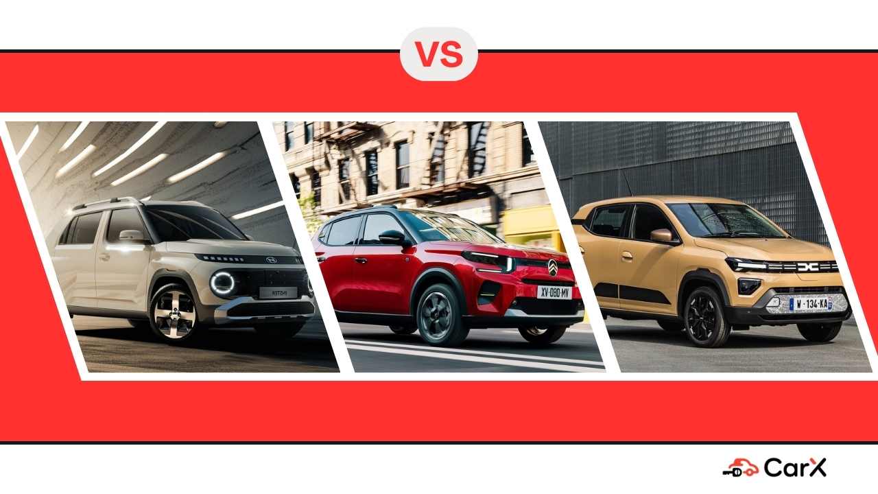 Inster vs e-C3 vs Spring