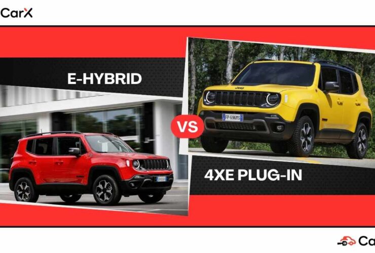Jeep Renegade e-Hybrid vs 4xe Plug-in
