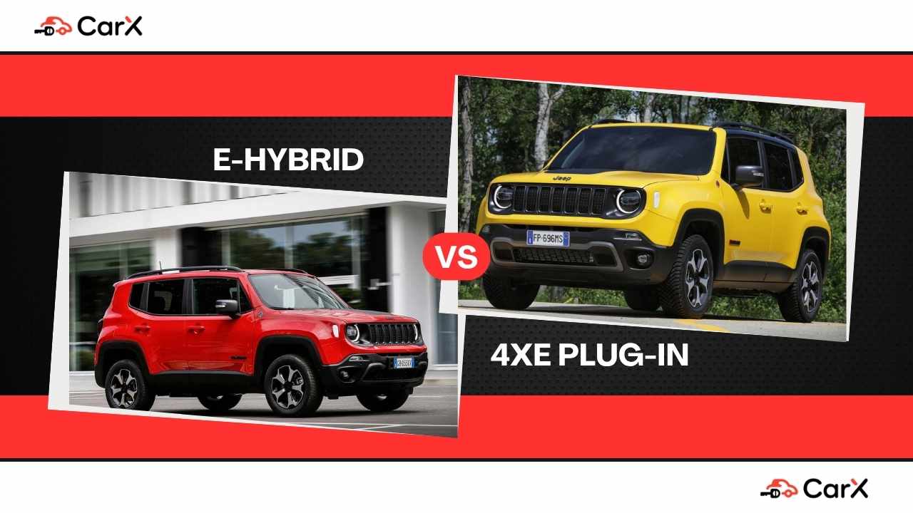 Jeep Renegade e-Hybrid vs 4xe Plug-in