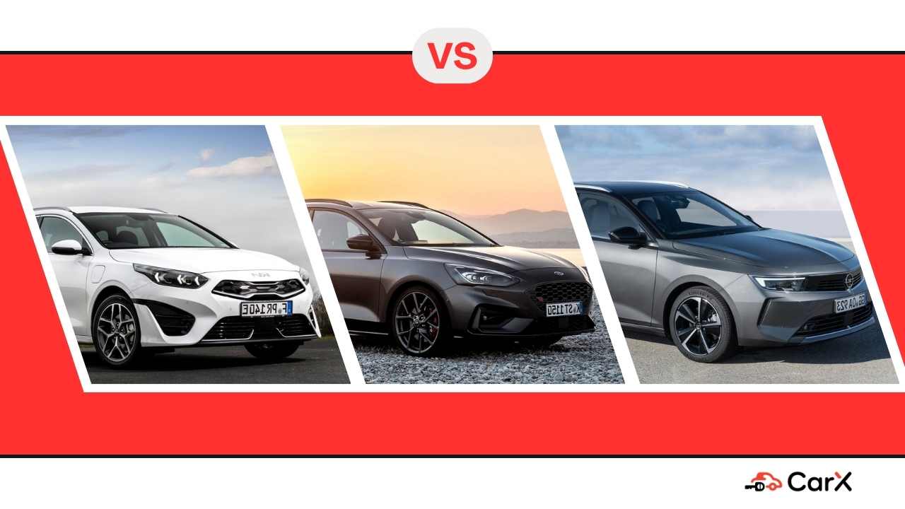 Kia Ceed SW vs Focus SW vs Astra ST