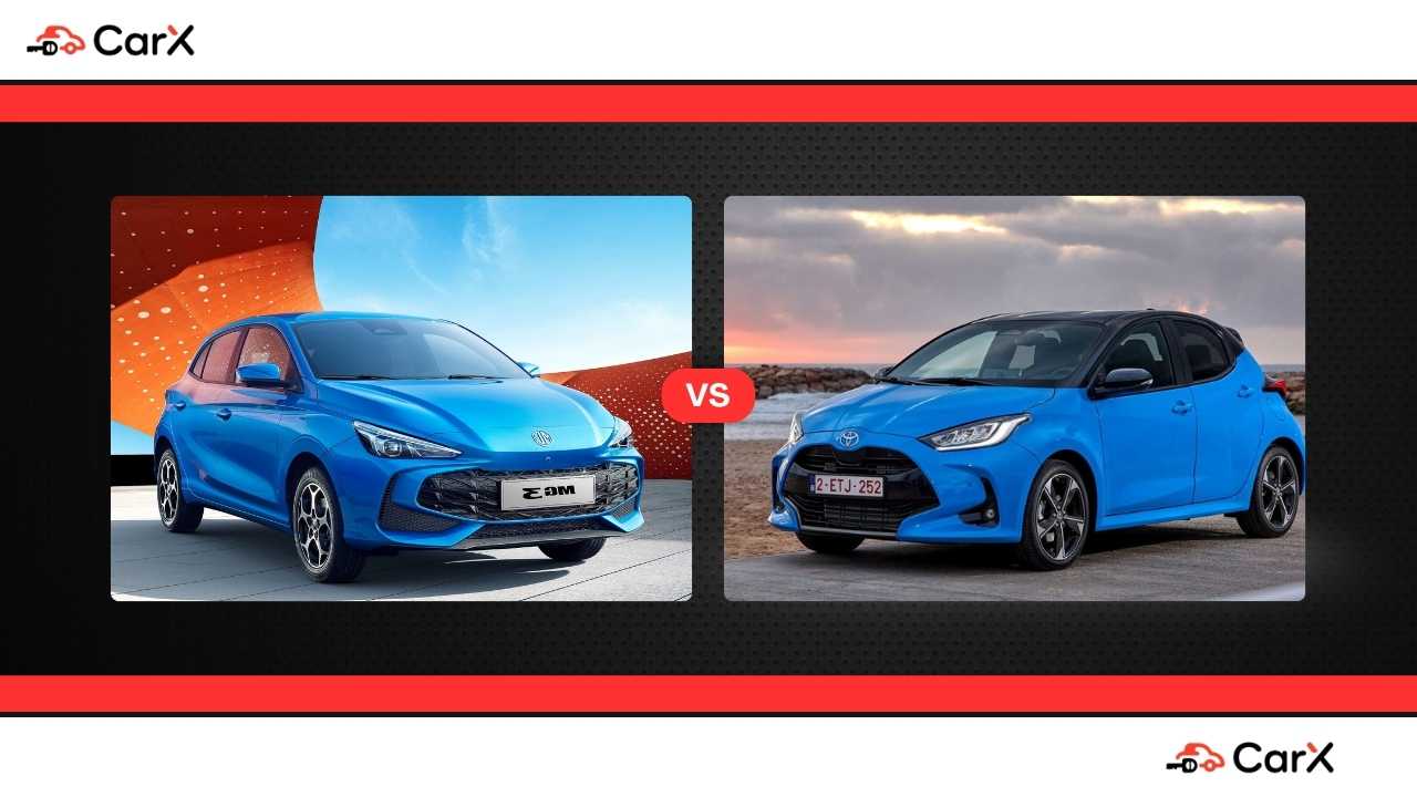 MG3 vs Toyota Yaris Hybrid