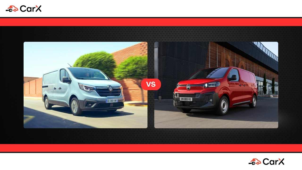 Renault Trafic E-Tech vs Citroën Jumpy