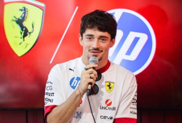 Leclerc. PH: Scuderia Ferrari Account X