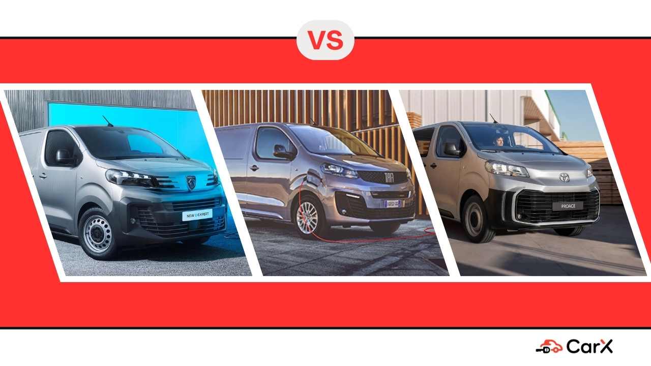 e-Expert vs e-Scudo vs Proace EV